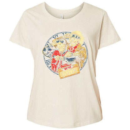 Ladies Curvy Jersey - 325PQW2X - Natural Heather - 8