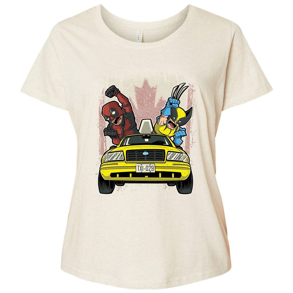 Ladies Curvy Jersey - W16M8ZYW - Natural Heather - 8