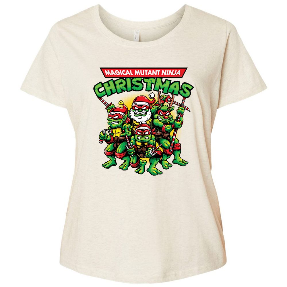 Ladies Curvy Jersey - 5SZDA4P1 - Natural Heather - 8