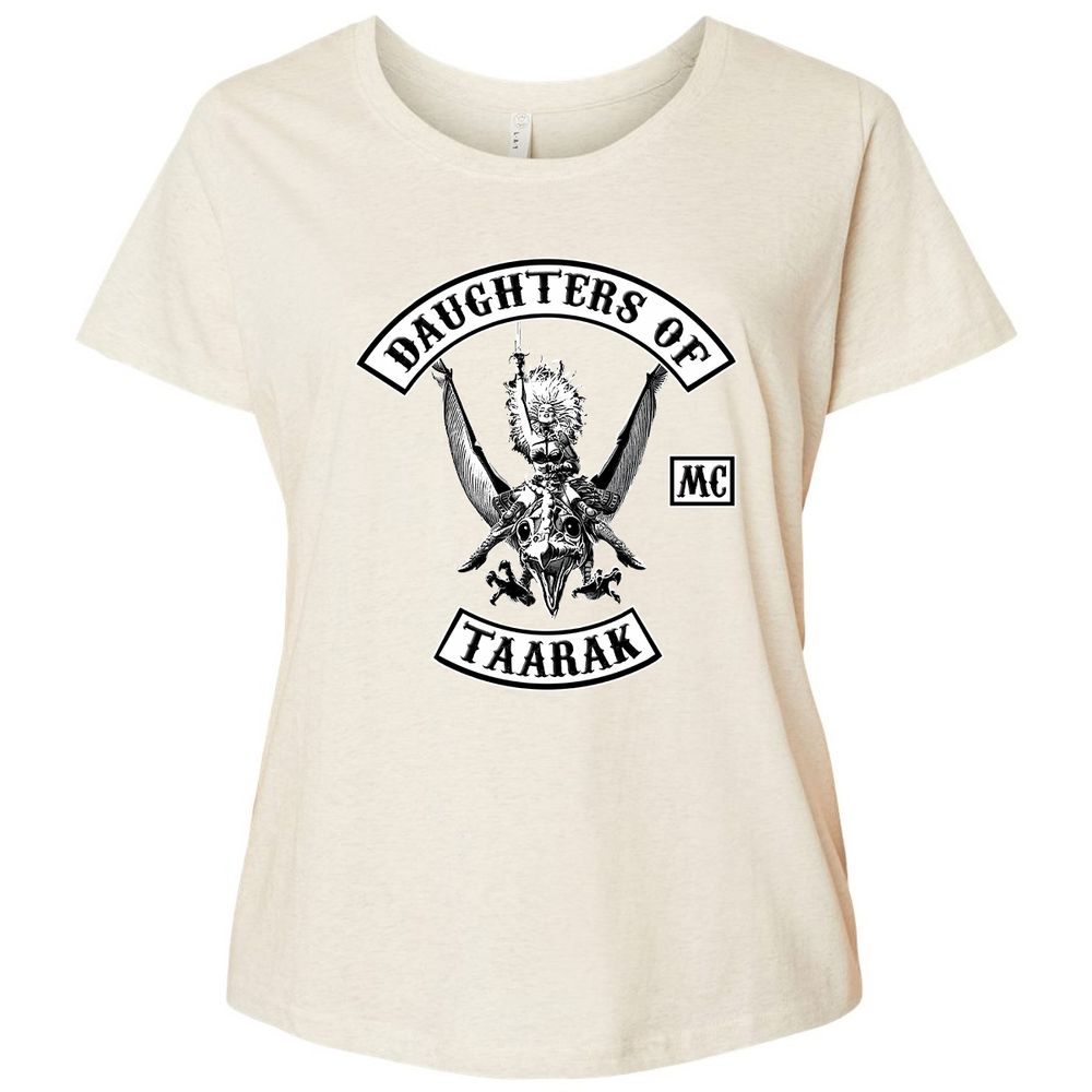 Ladies Curvy Jersey - H1A3ER7Z - Natural Heather - 8