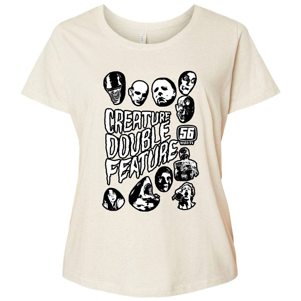 Ladies Curvy Jersey - EKDT697F - Natural Heather - 8