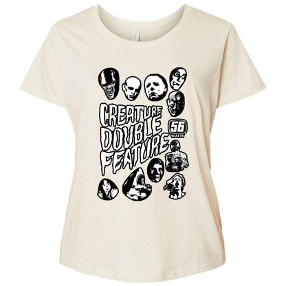 Ladies Curvy Jersey - EKDT697F - Natural Heather - 8