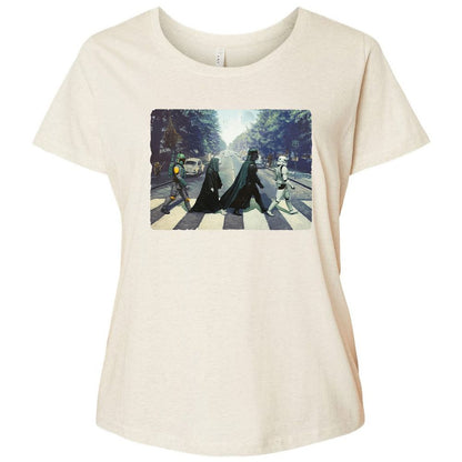 Ladies Curvy Jersey - T7D2KPJG - Natural Heather - 8