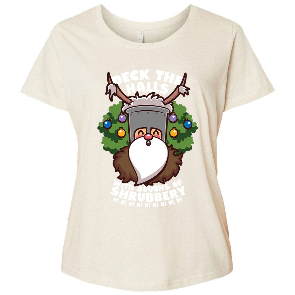 Ladies Curvy Jersey - 353DYJ2V - Natural Heather - 8