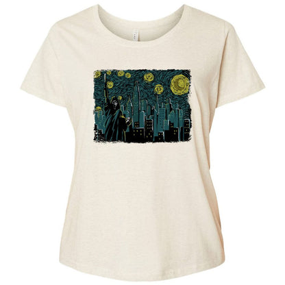 Ladies Curvy Jersey - Y2G5YH99 - Natural Heather - 8