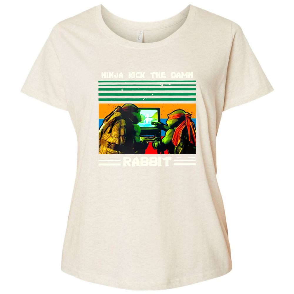 Ladies Curvy Jersey - 42TGVKKN - Natural Heather - 8