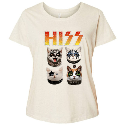 Ladies Curvy Jersey - AS8JSHQR - Natural Heather - 8