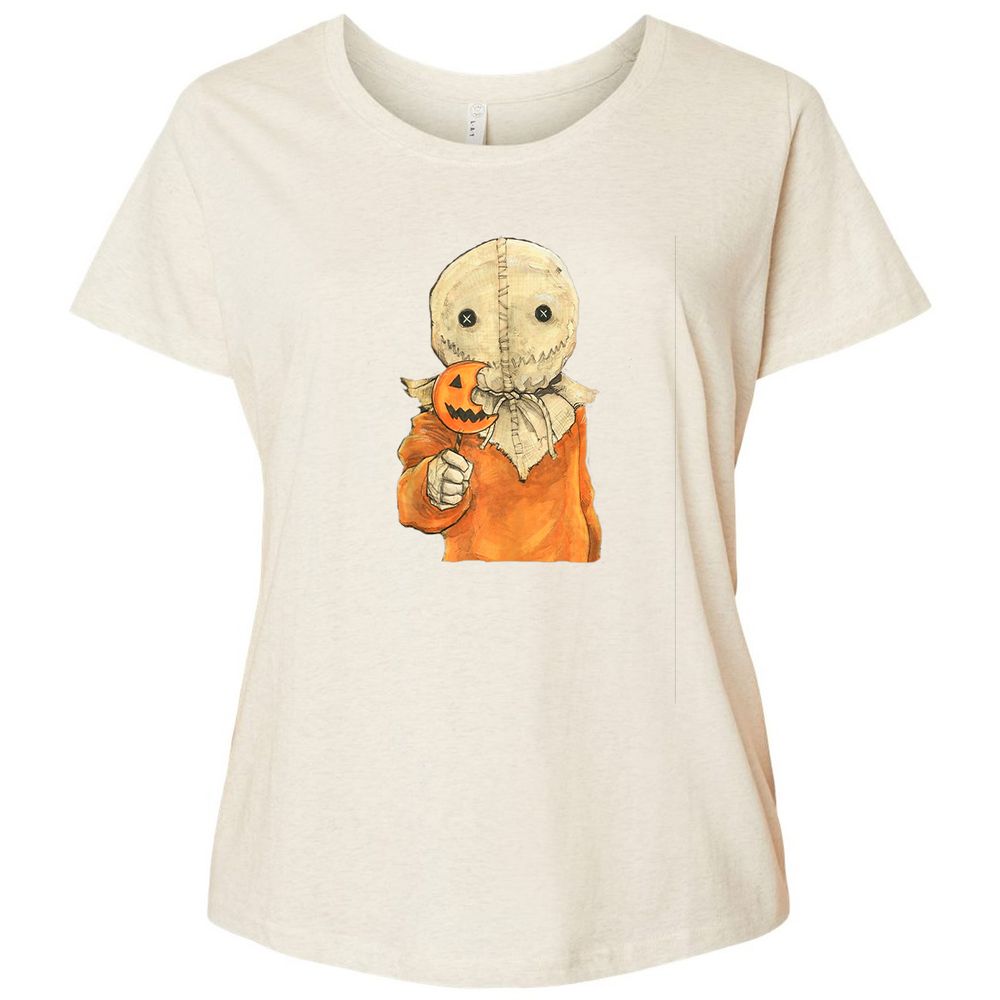 Ladies Curvy Jersey - 6JL22CJ1 - Natural Heather - 8