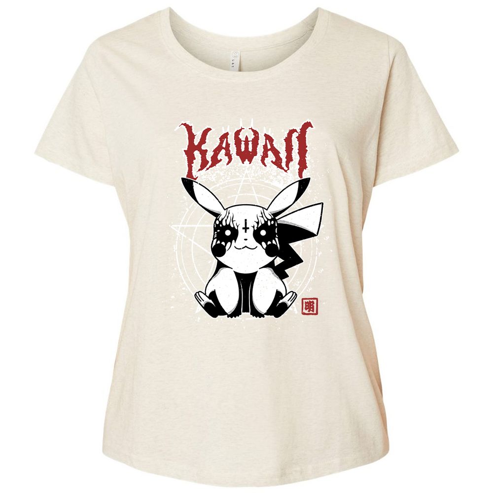 Ladies Curvy Jersey - S6VLXH4D - Natural Heather - 8