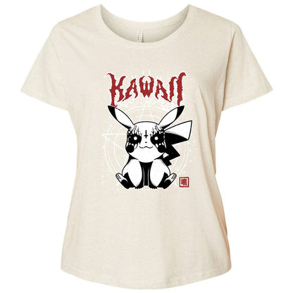 Ladies Curvy Jersey - S6VLXH4D - Natural Heather - 8