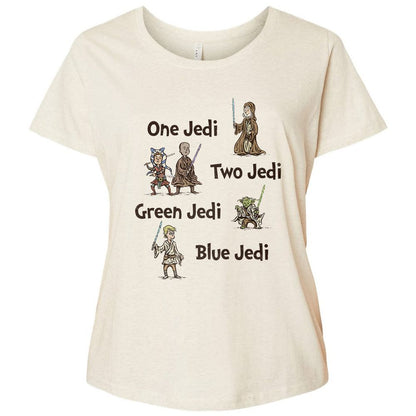 Ladies Curvy Jersey - 2RR7DS4E - Natural Heather - 8