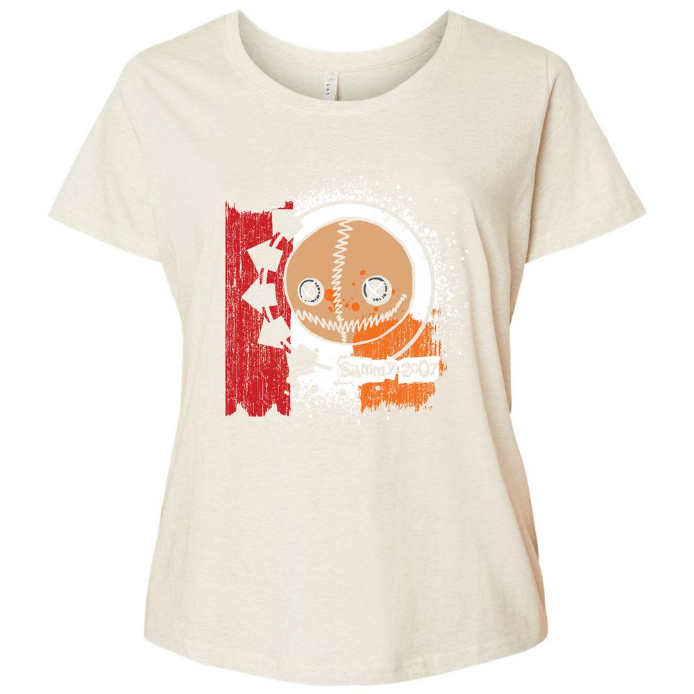 Ladies Curvy Jersey - LBCWBCR4 - Natural Heather - 8