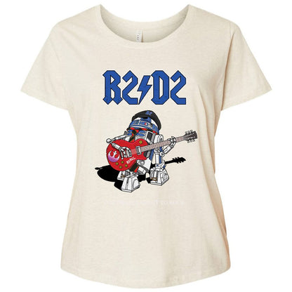 Ladies Curvy Jersey - EVL6RHV6 - Natural Heather - 8