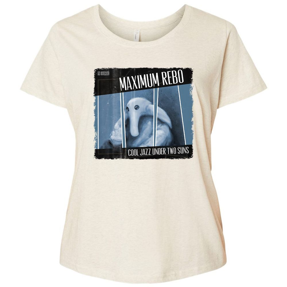 Ladies Curvy Jersey - 24Q8CSTT - Natural Heather - 8