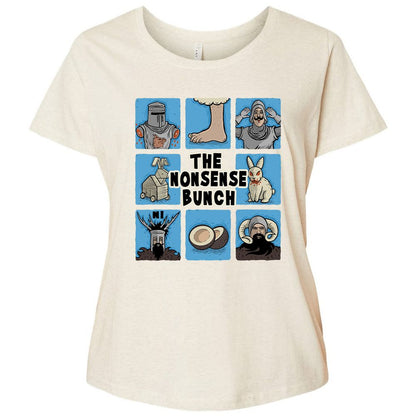 Ladies Curvy Jersey - HEU9F2VU - Natural Heather - 8