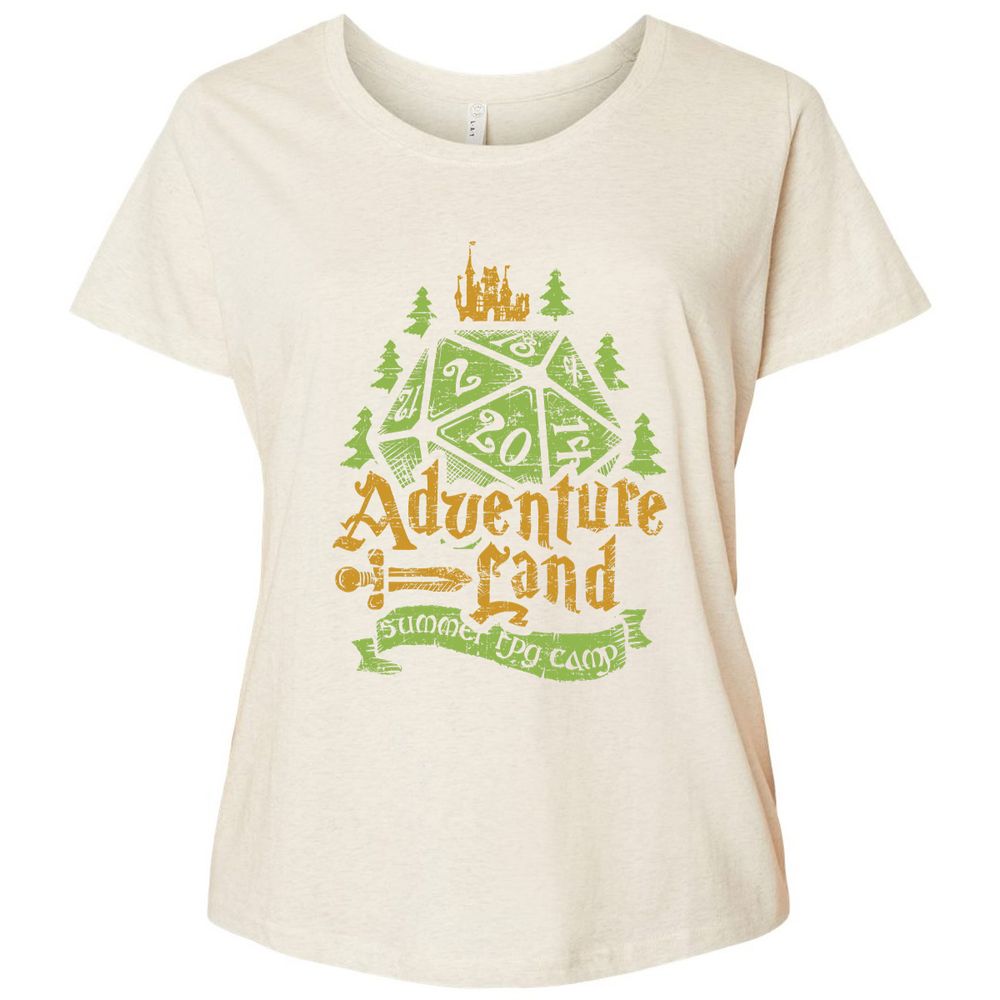 Ladies Curvy Jersey - 1M32Q12F - Natural Heather - 8