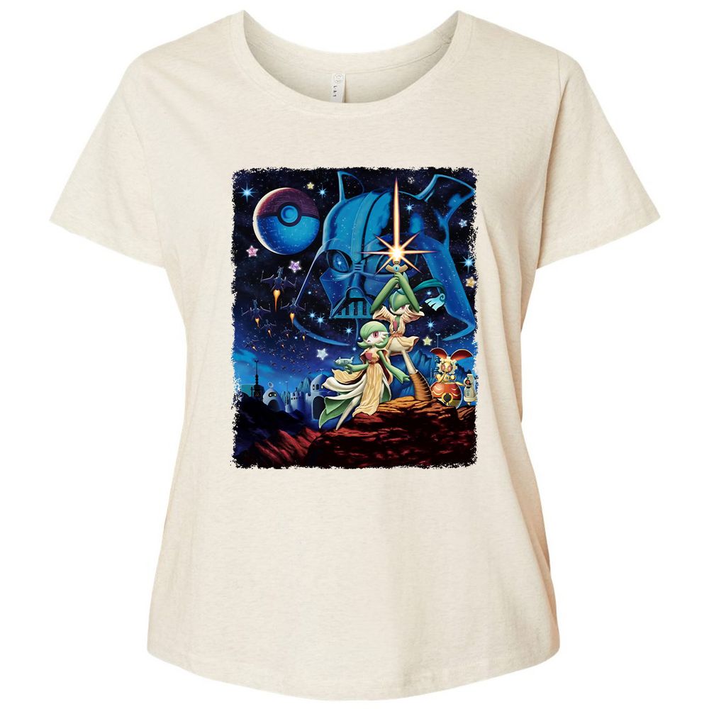 Ladies Curvy Jersey - PJ9KGAL4 - Natural Heather - 8