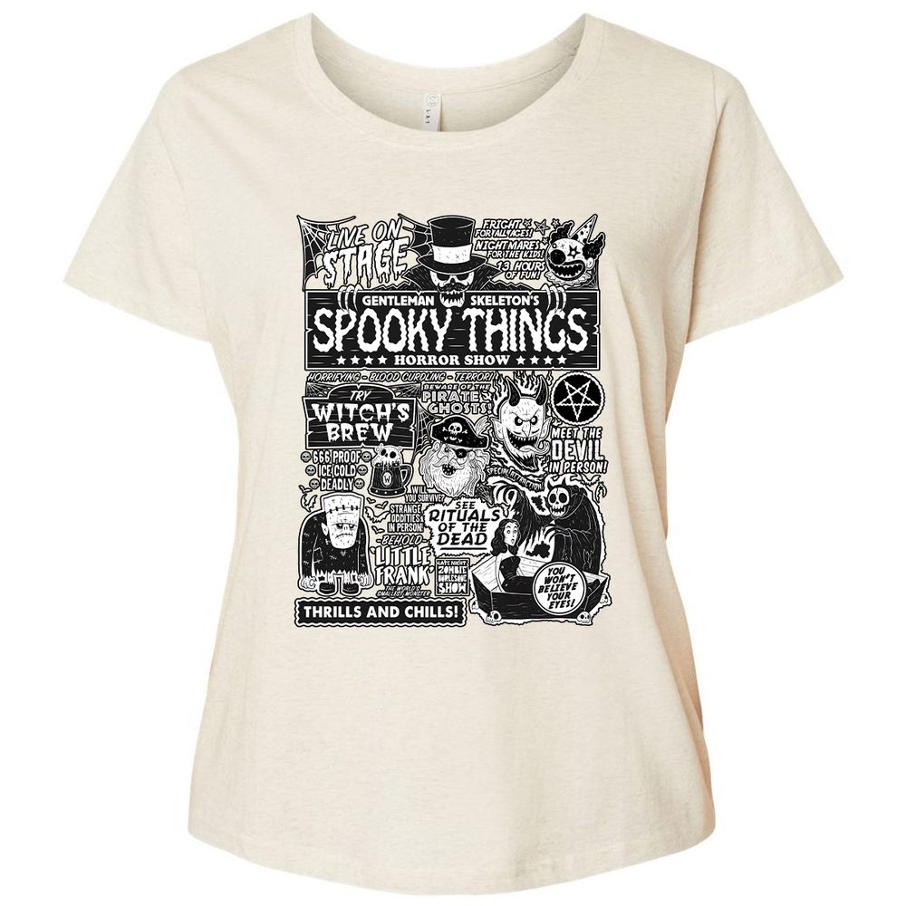 Ladies Curvy Jersey - V6BSLM3Y - Natural Heather - 8