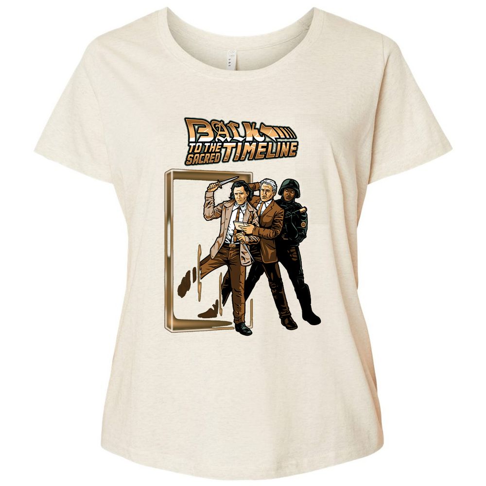 Ladies Curvy Jersey - 1KZKE3H1 - Natural Heather - 8