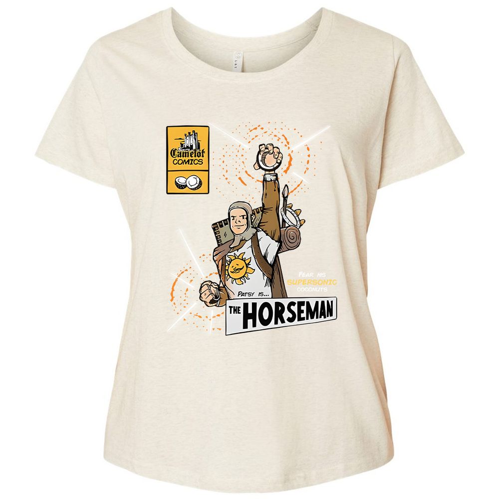 Ladies Curvy Jersey - X4V3XA48 - Natural Heather - 8