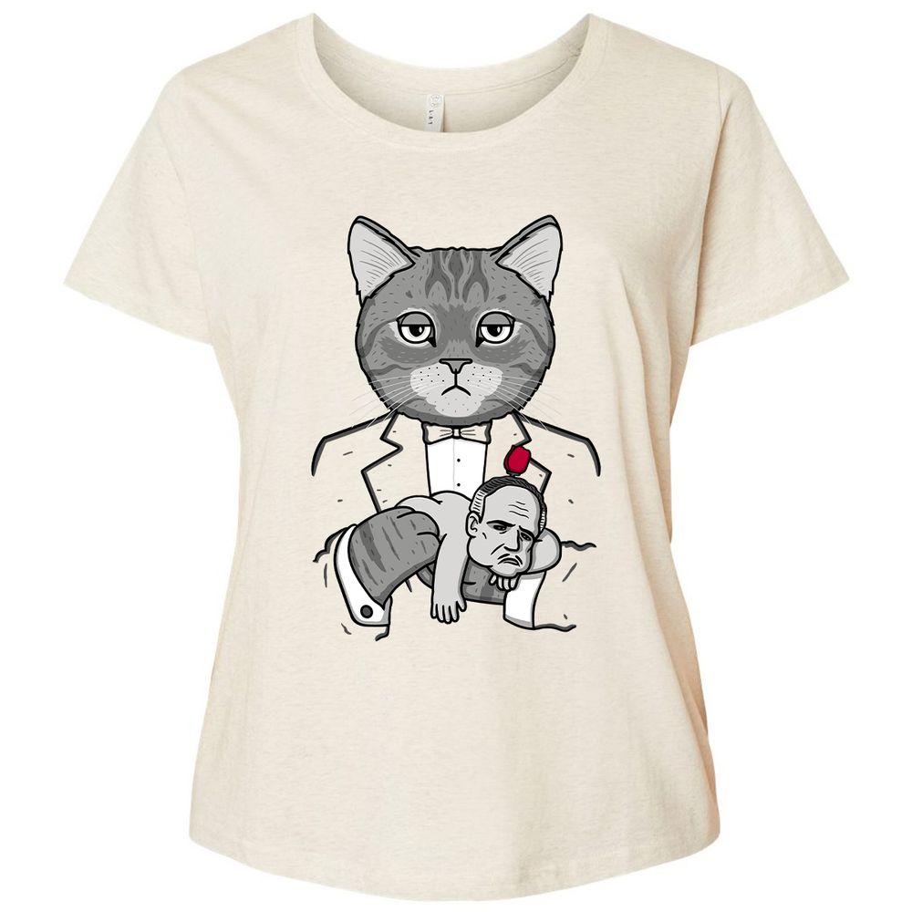 Ladies Curvy Jersey - FU1HUVHH - Natural Heather - 8