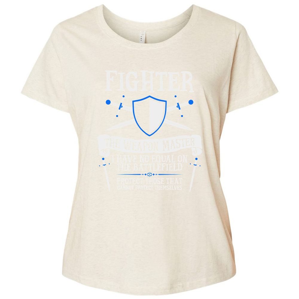 Ladies Curvy Jersey - VD1AQRTF - Natural Heather - 8