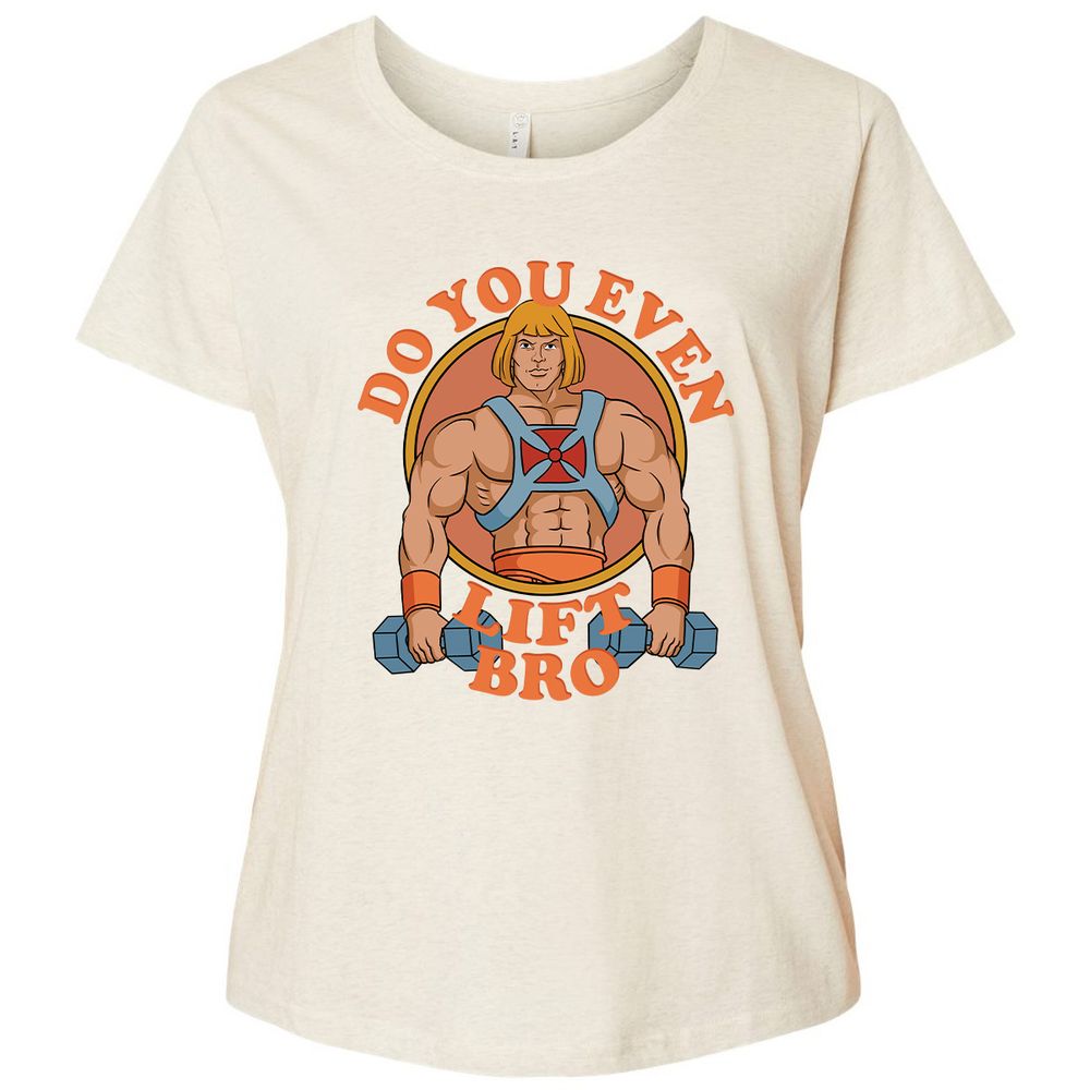 Ladies Curvy Jersey - 2R4QT9W2 - Natural Heather - 8