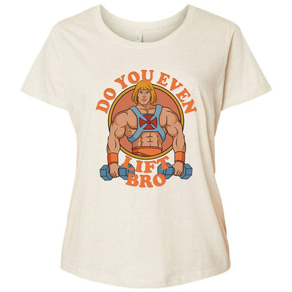 Ladies Curvy Jersey - 2R4QT9W2 - Natural Heather - 8