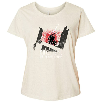 Ladies Curvy Jersey - DEB5RCFA - Natural Heather - 8