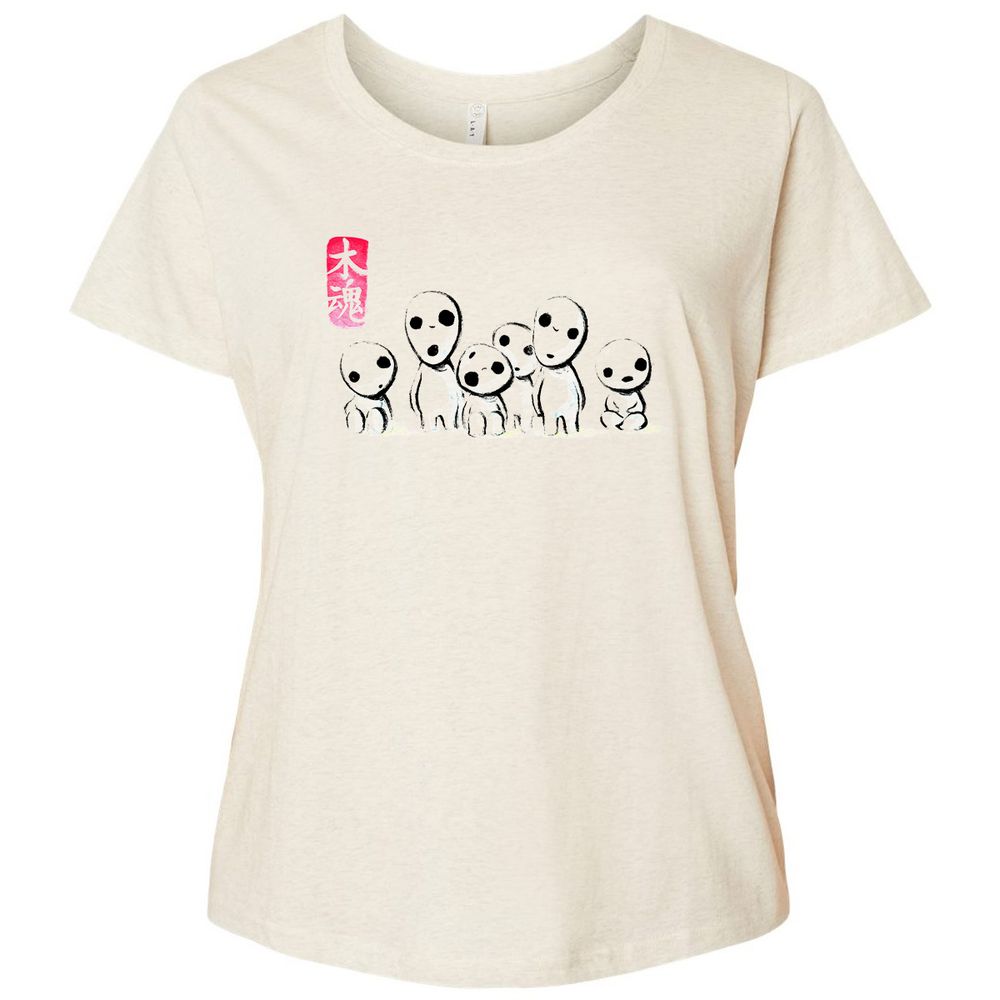 Ladies Curvy Jersey - U9ZZJ876 - Natural Heather - 8