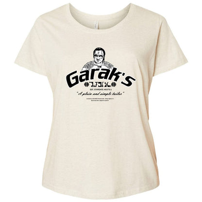 Ladies Curvy Jersey - 5LV95UNS - Natural Heather - 8