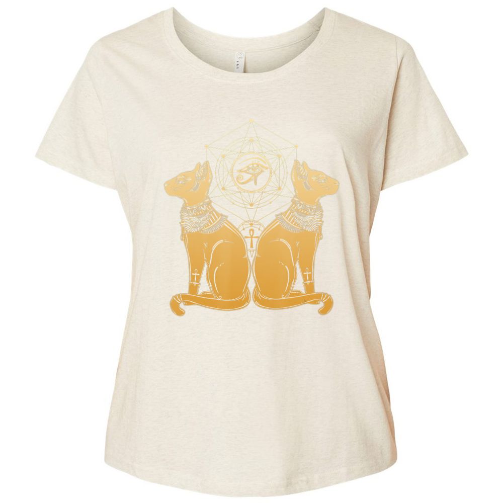 Ladies Curvy Jersey - 7WBQESP5 - Natural Heather - 8