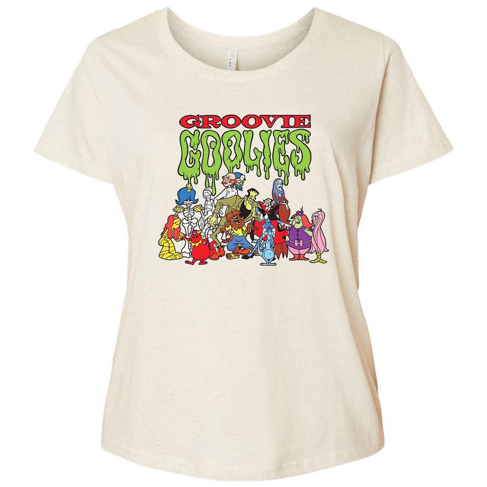 Ladies Curvy Jersey - 55WBA7TG - Natural Heather - 8