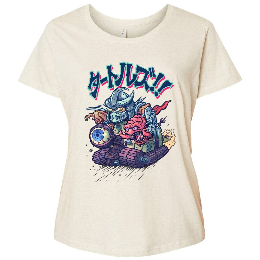 Ladies Curvy Jersey - TP48MXVD - Natural Heather - 8