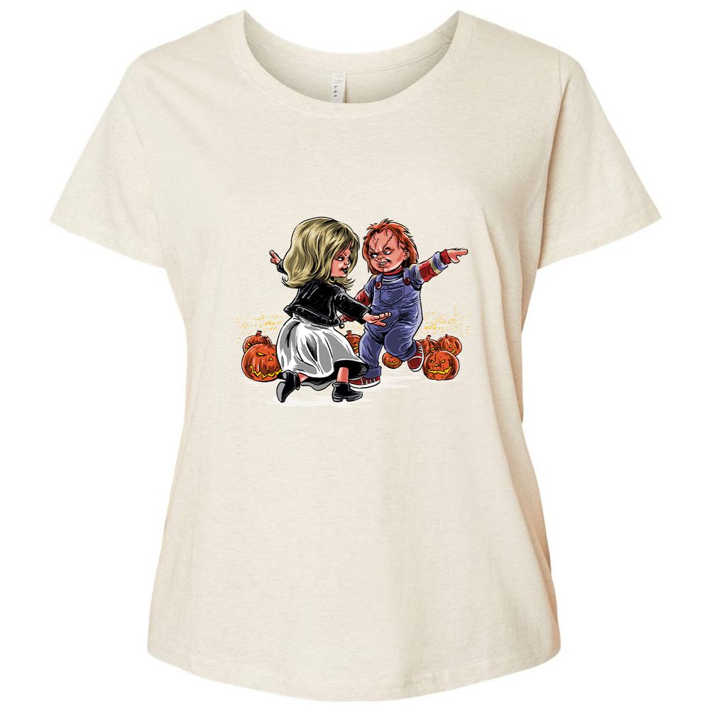 Ladies Curvy Jersey - UTMN82MU - Natural Heather - 8