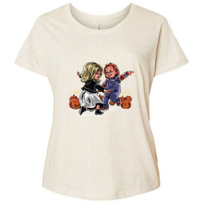 Ladies Curvy Jersey - UTMN82MU - Natural Heather - 8