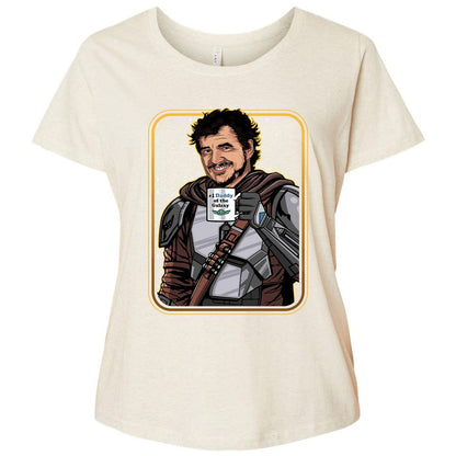 Ladies Curvy Jersey - PJ8DS21G - Natural Heather - 8