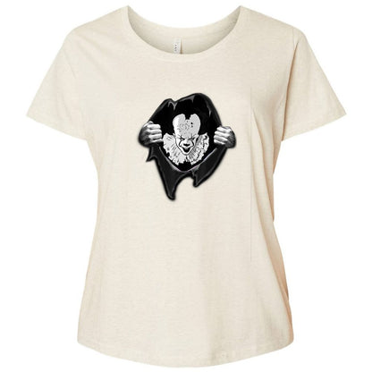 Ladies Curvy Jersey - 6RHW8QUS - Natural Heather - 8