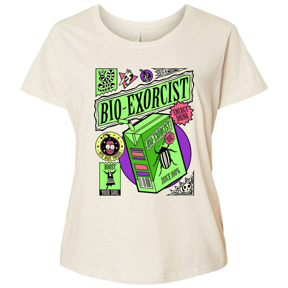 Ladies Curvy Jersey - QXS1WTJ7 - Natural Heather - 8