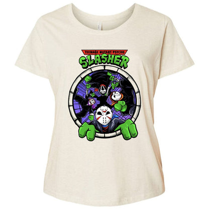 Ladies Curvy Jersey - QU2UHAH7 - Natural Heather - 8