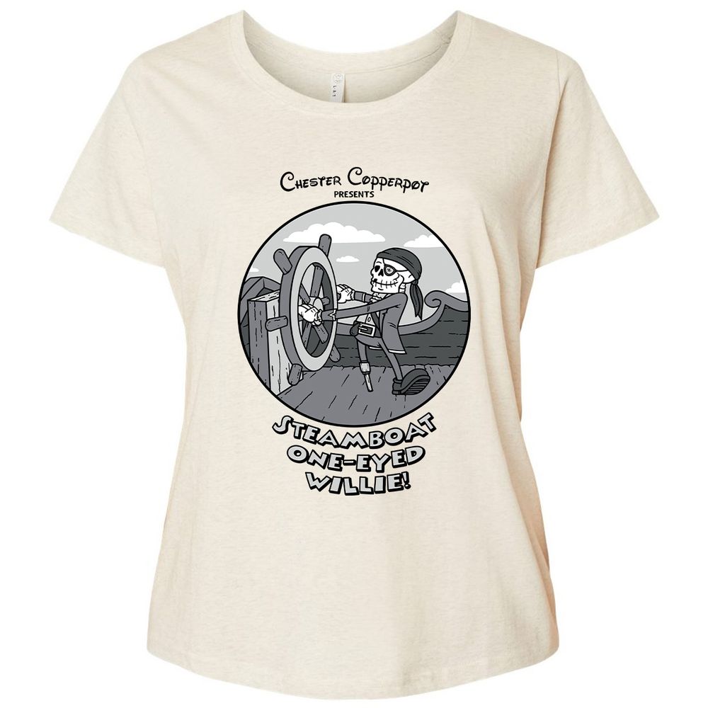 Ladies Curvy Jersey - D5VGA7HN - Natural Heather - 8