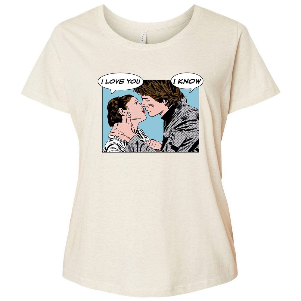 Ladies Curvy Jersey - Y3WNLZUD - Natural Heather - 8