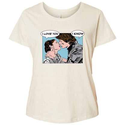 Ladies Curvy Jersey - Y3WNLZUD - Natural Heather - 8