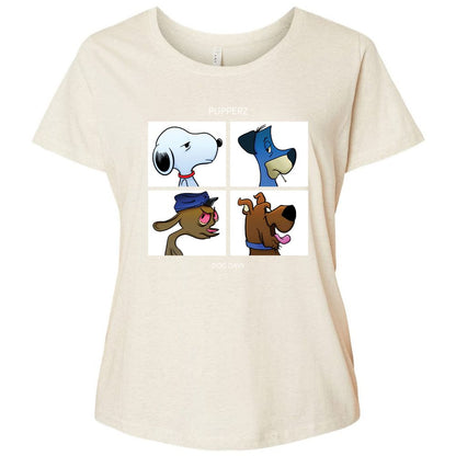 Ladies Curvy Jersey - D1J7EFLA - Natural Heather - 8