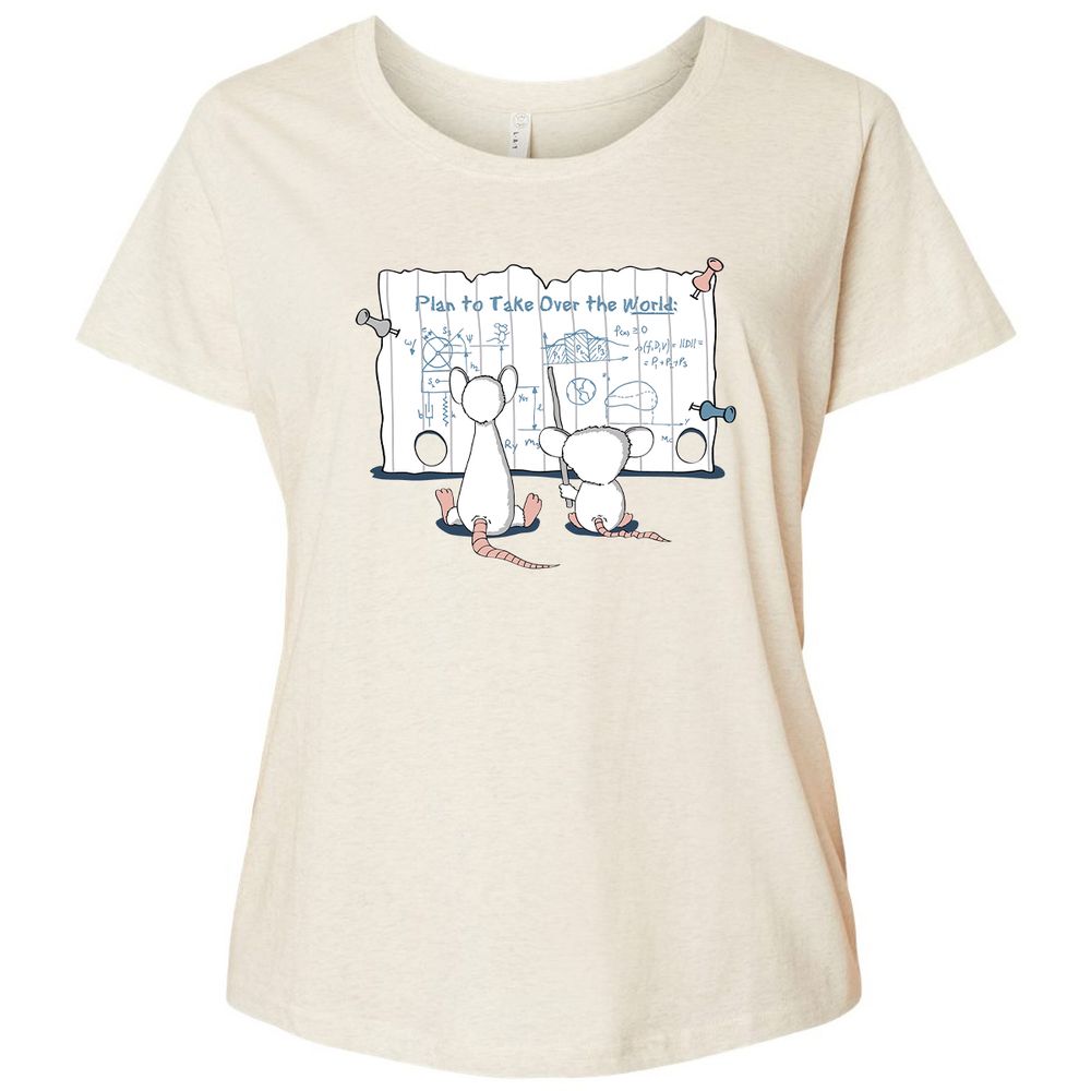 Ladies Curvy Jersey - N648VCHE - Natural Heather - 8