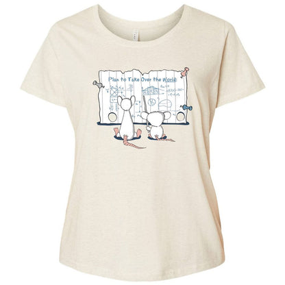 Ladies Curvy Jersey - N648VCHE - Natural Heather - 8