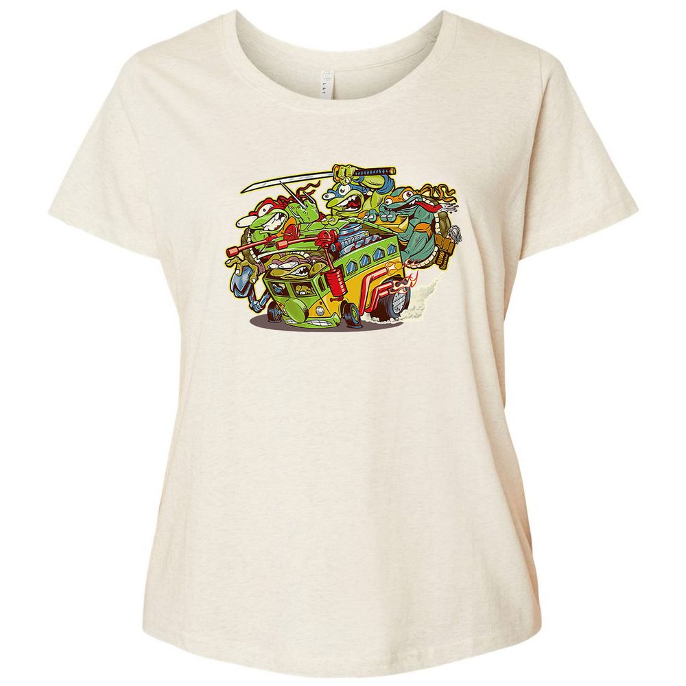 Ladies Curvy Jersey - CEEWEVWX - Natural Heather - 8