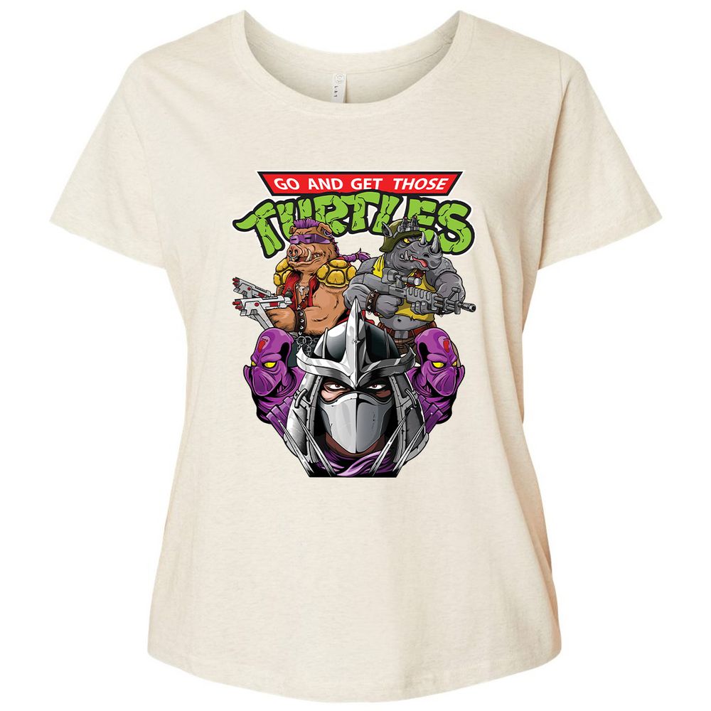 Ladies Curvy Jersey - D6QKMHF6 - Natural Heather - 8