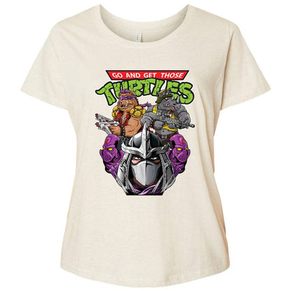 Ladies Curvy Jersey - D6QKMHF6 - Natural Heather - 8