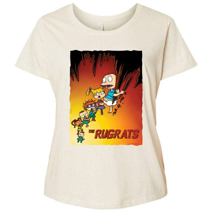 Ladies Curvy Jersey - UT3DASF1 - Natural Heather - 8